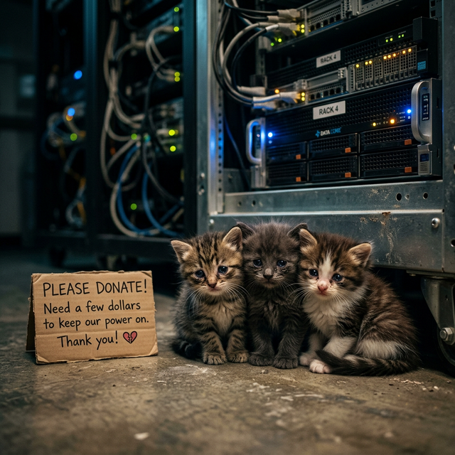 Sad Server Kittens